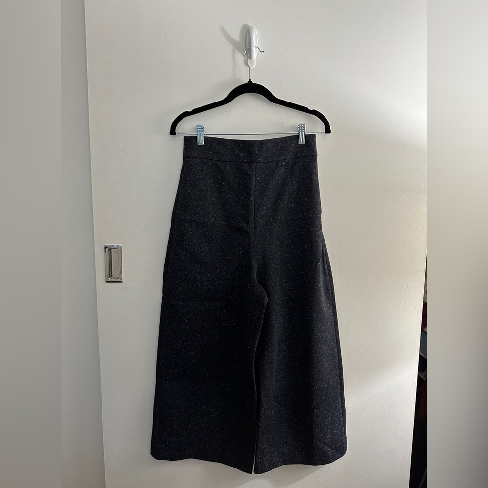 NWT Tibi Imogen Speckled Tweed High Waist Culottes | Size 6